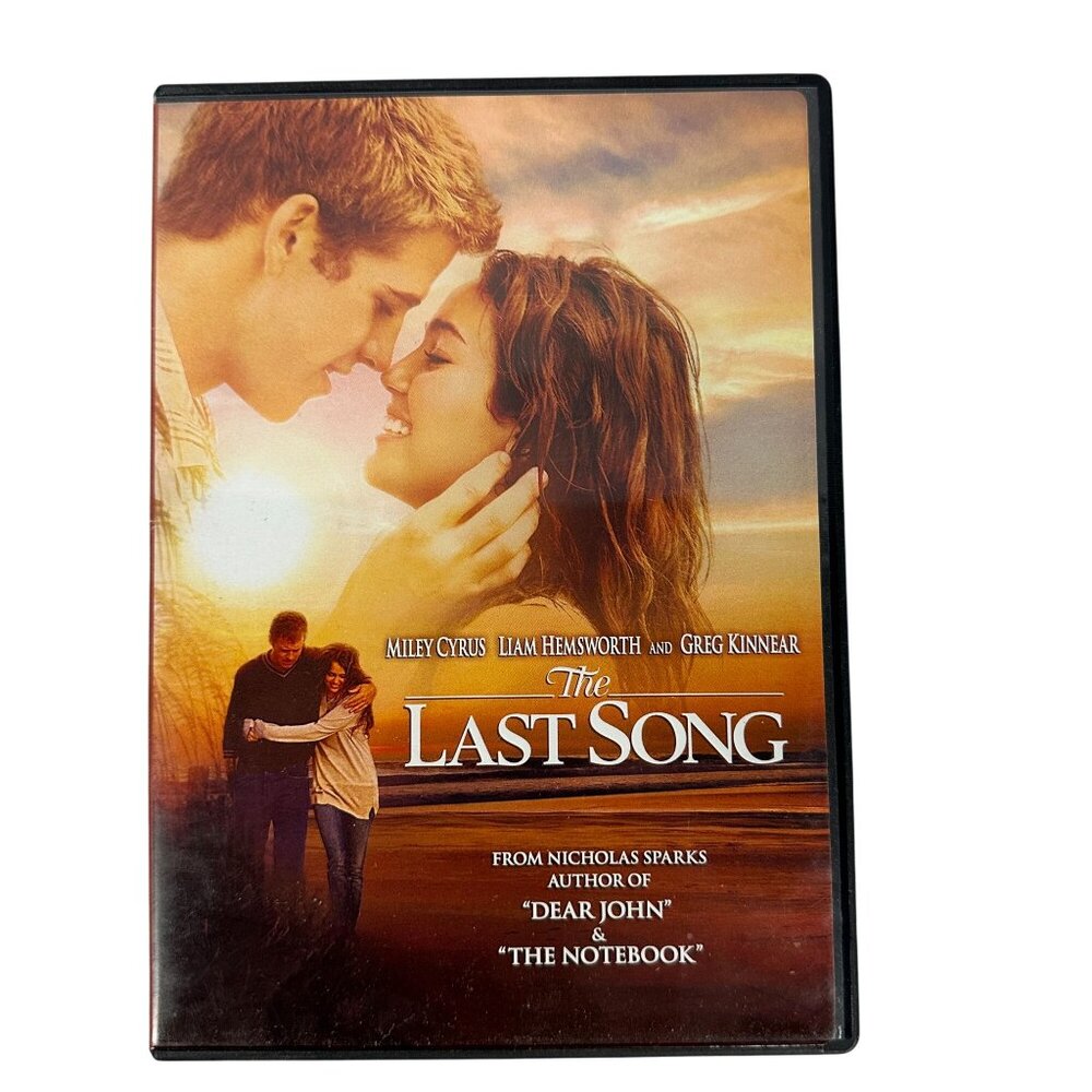 The Last Song Miley Cyrus Liam Hemsworth DVD Drama Coming Of Age Touchstone
